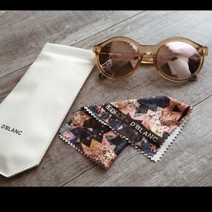 D'blanc + Beach Riot collab Sun glasses