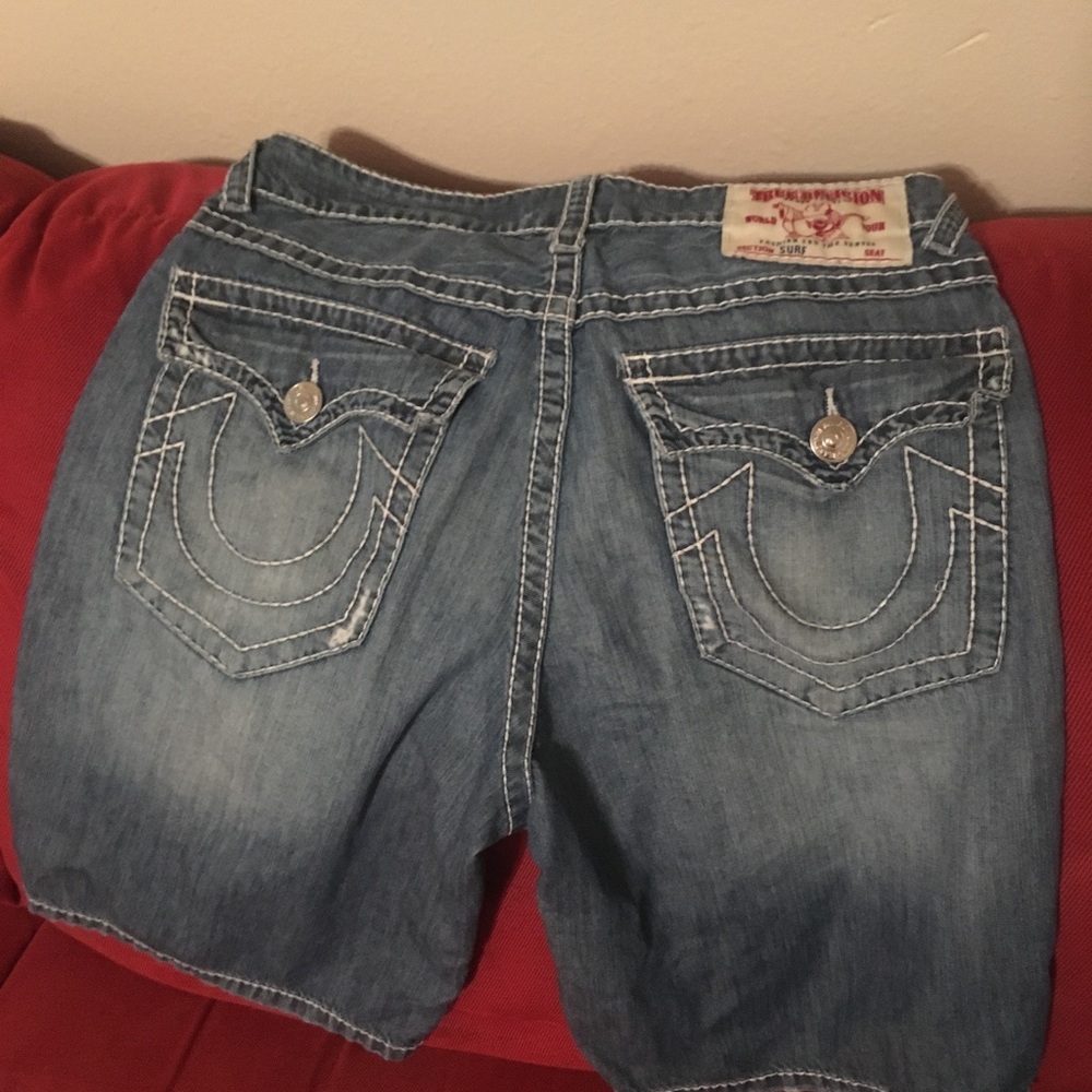 True Religion Jean Shorts