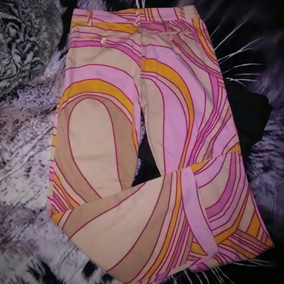 ××SOLD××THEORY MULTICOLORED PANTS - Picture 2 of 4