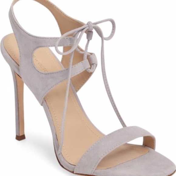 Pour La Victoire Women's Elisa Dress Sandal Gray - Picture 2 of 5