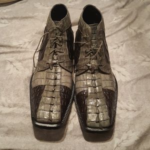 MAURI CROCODILE SKIN SHOE