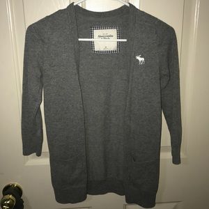 abercrombie & fitch cardigan!