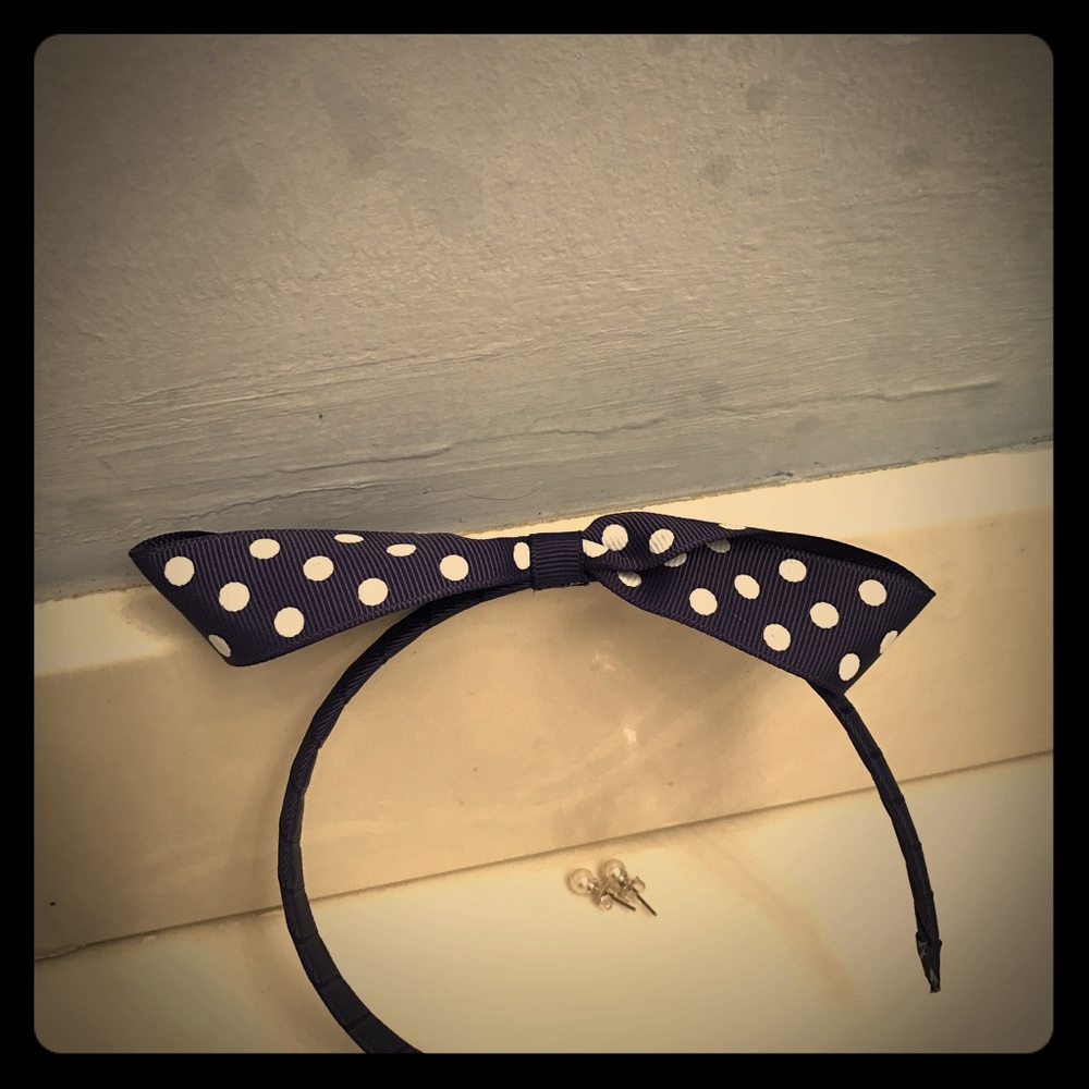 #Faux #Pearls #Vintage headband 💜🌺