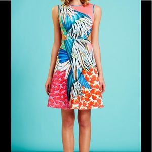 NEW w/tags Clover Canyon Carnival dress w/ cutouts