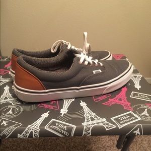 Dark Gray Vans