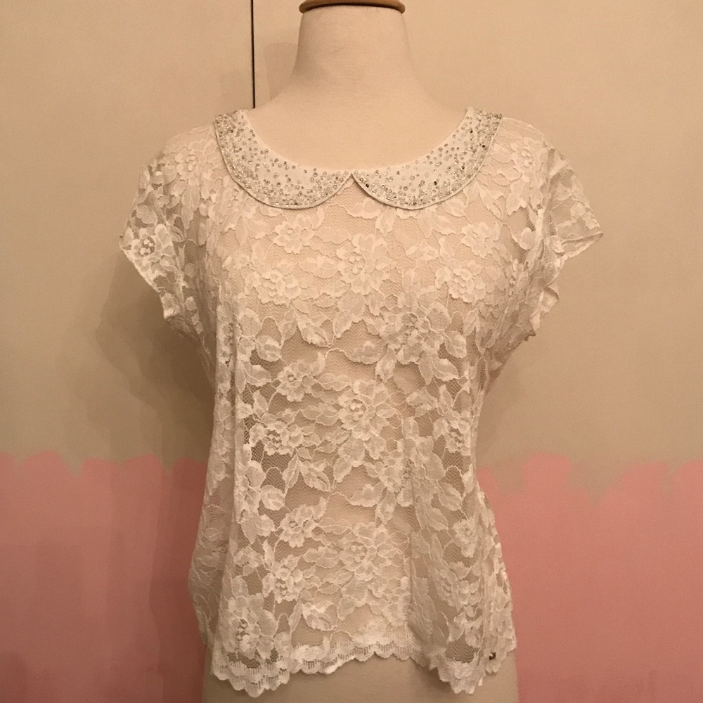 A&F Lace Top