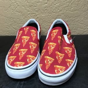 Pizza Vans size 9.5