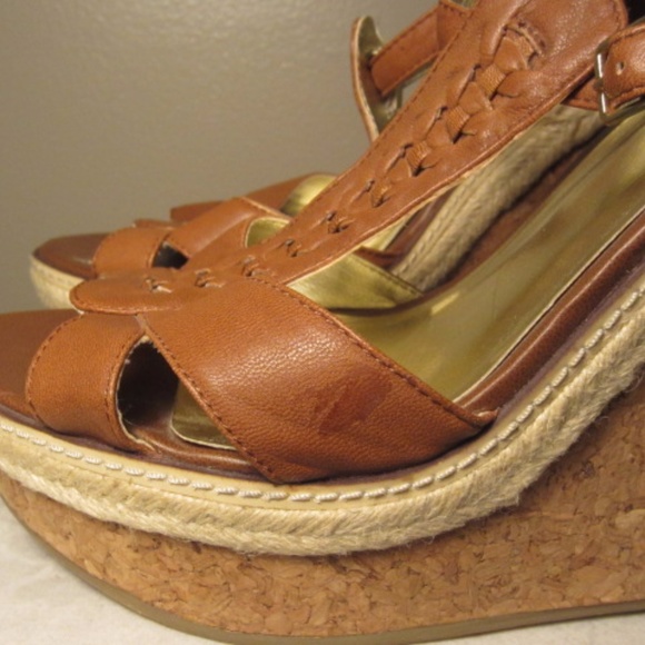 Brown Steve Madden Wedge Size 9.5 - Picture 5 of 7