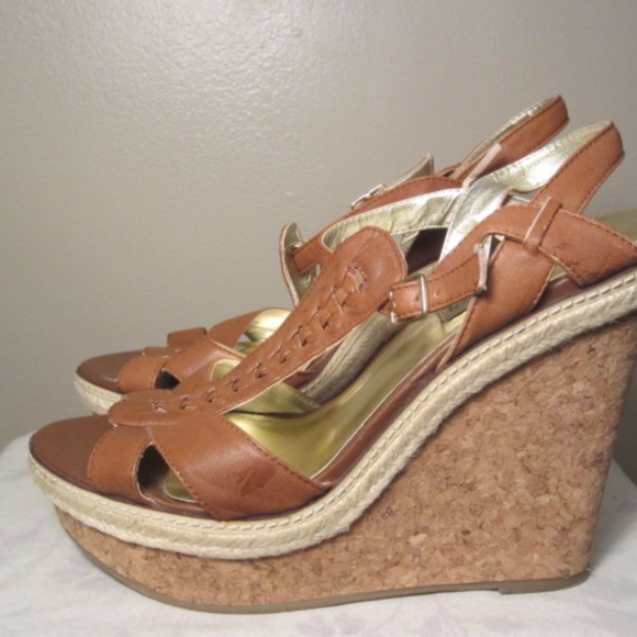 Brown Steve Madden Wedge Size 9.5 - Picture 4 of 7