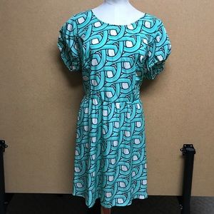 Pattern Short Dress
