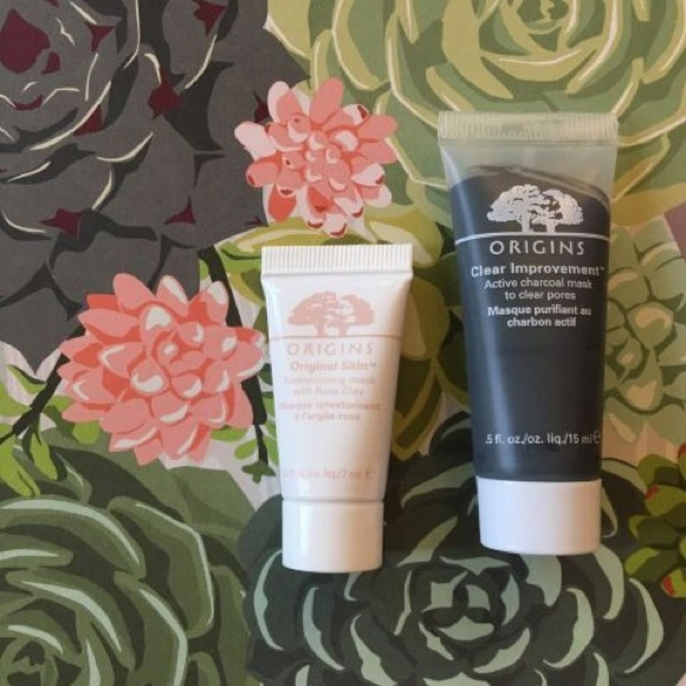 🌹 Origins Charcoal Mask & Rose Clay Mask