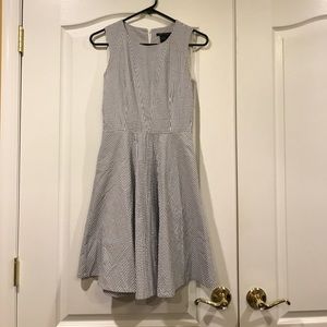 AX fit & flare seersucker dress