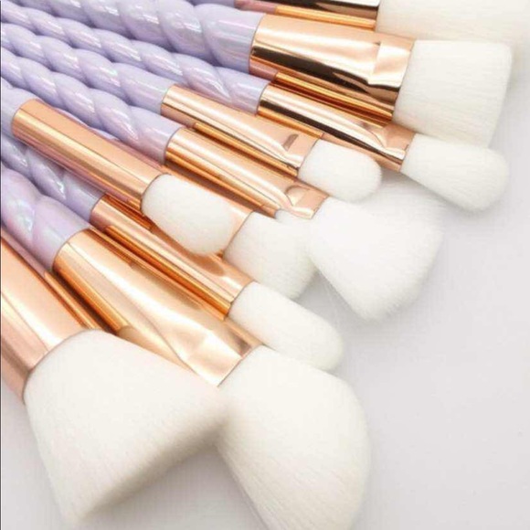 💕🌷new high quality 10pcs makeup brushes - Picture 2 of 5