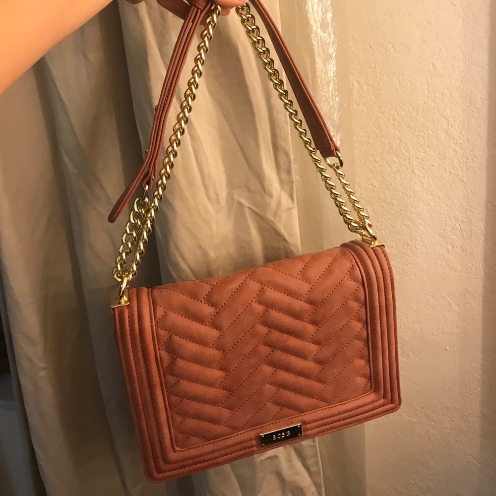 BCBG QUILTED SHOULDER BAG - Picture 7 of 8