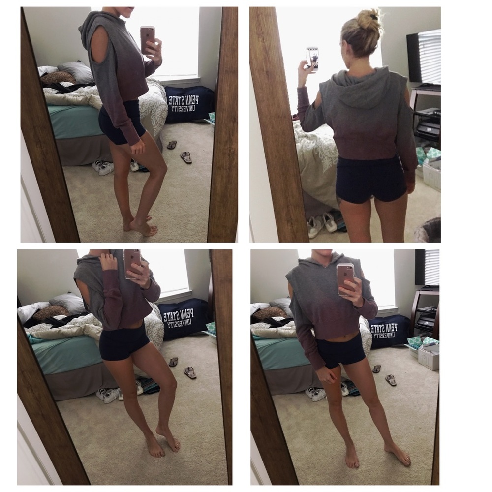 SOLD ON Ⓜ️ Ombré gymshark hoodie - small