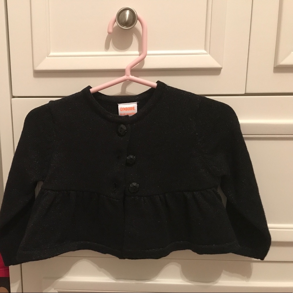 Gymboree Infant Girl's Peplum Cardigan, 6-12 mo.