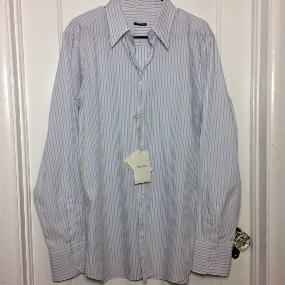 Miu Miu men shirt dress