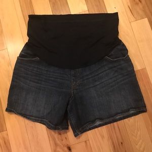 Maternity Jean shorts
