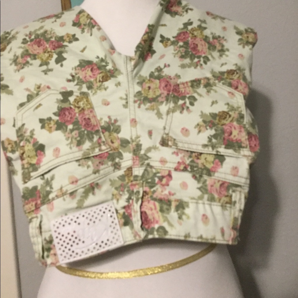 Floral Jeans Soft Material