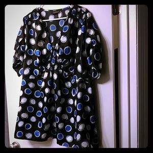 Polka dot blouse