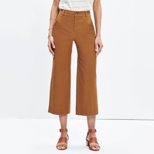 Madewell Langford Wide-Leg Crop Pant