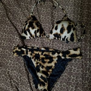 Victoria's Secret Leopard Print bathing suit