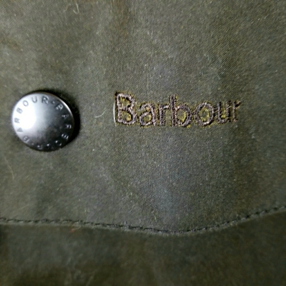 💥SOLD💥Barbour Beaufort Waxed Cotton Jacket - Picture 5 of 7