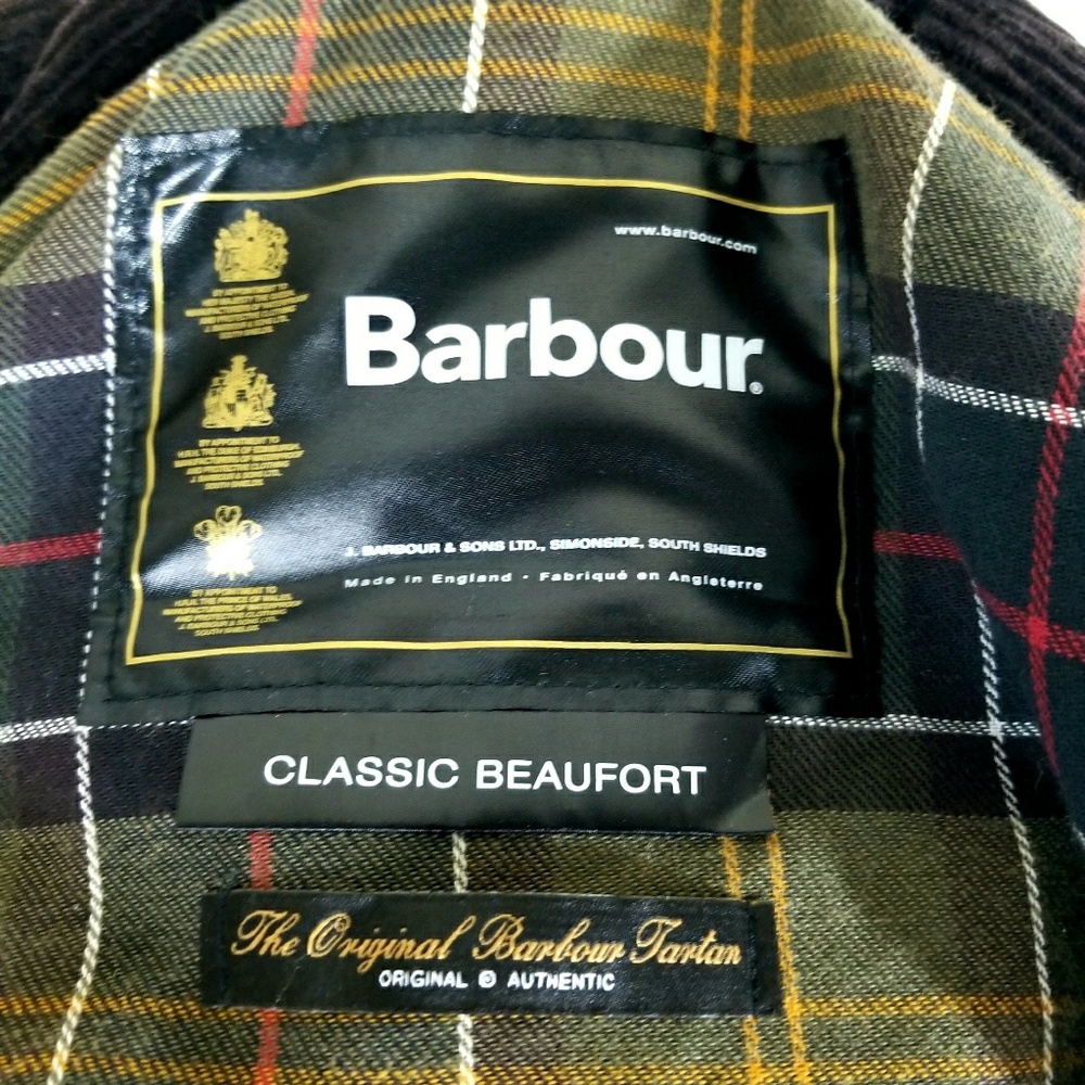 💥SOLD💥Barbour Beaufort Waxed Cotton Jacket - Picture 2 of 7