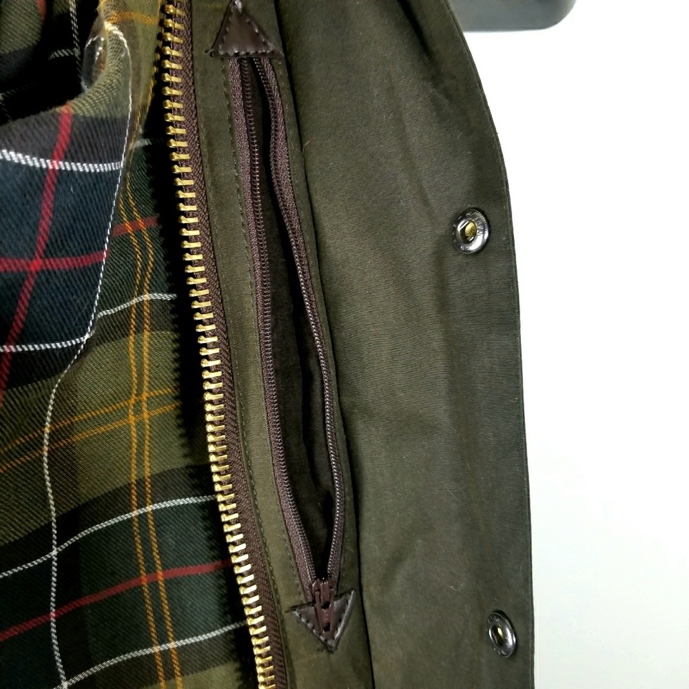 💥SOLD💥Barbour Beaufort Waxed Cotton Jacket - Picture 7 of 7