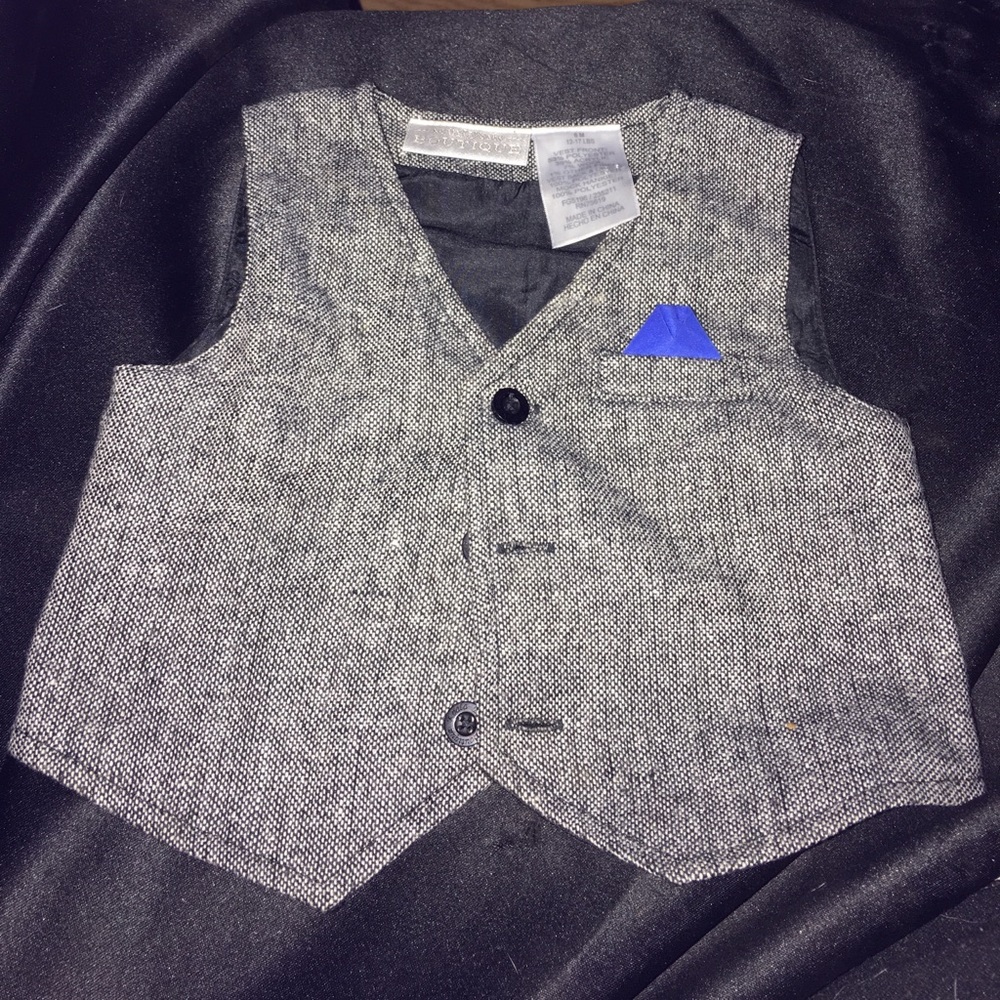 Koala baby boutique tux vest front