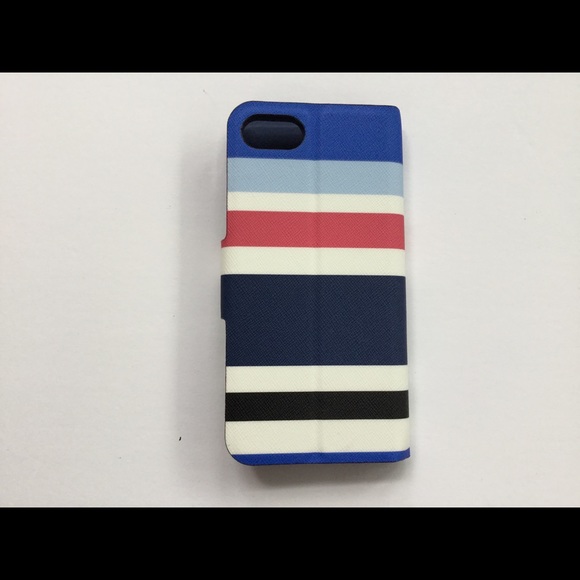 Authentic Kate Spade Stripe Folio iPhone 7/8 Case - Picture 5 of 5