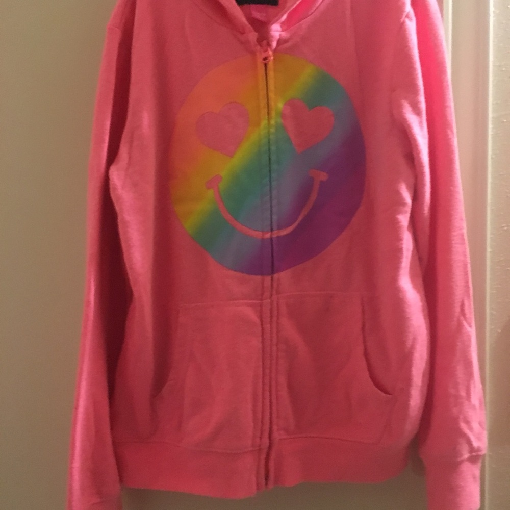 Emoji pink sweater