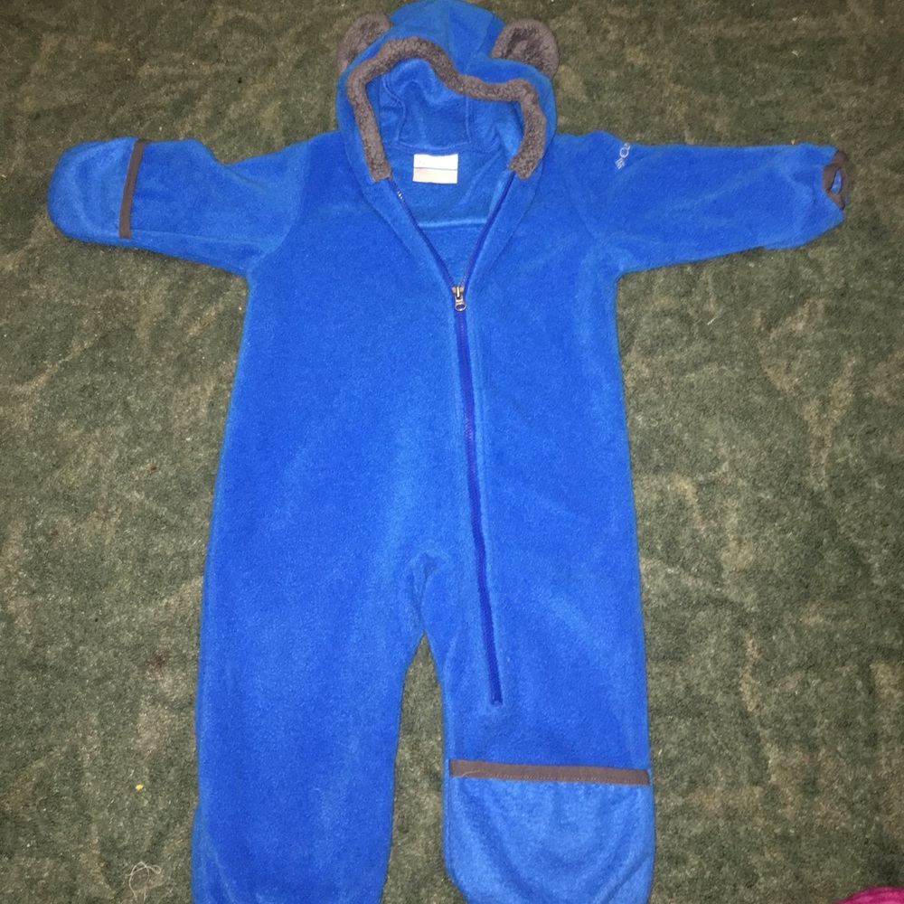 Columbia baby tiny bear II bunting 6-12 month