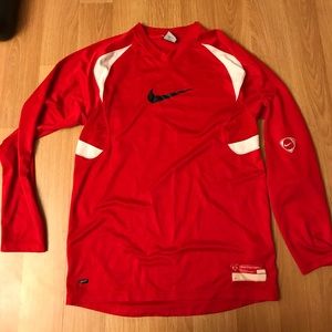 Nike football long sleeve shirt