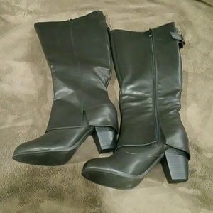 Wide Calf High Boots