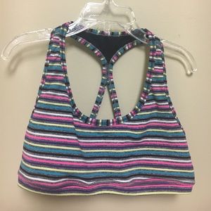 ivivva sports crop top girls size 12