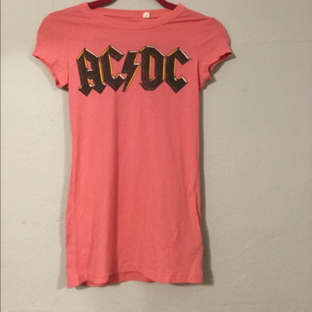 ACDC Pink Band T shirt