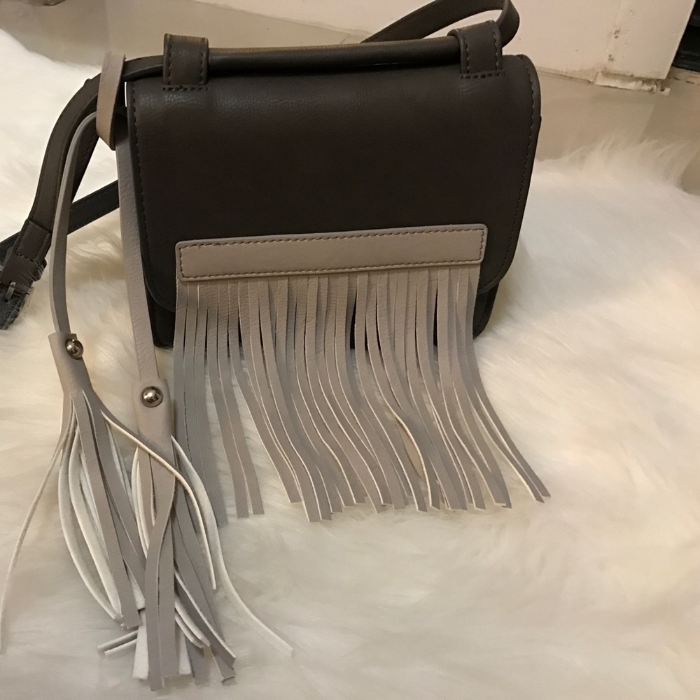 URBAN ORIGINALS FREEDOM FRINGE CROSSBODY BAG