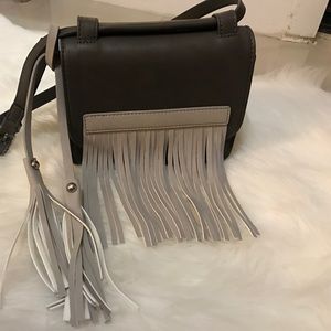 URBAN ORIGINALS FREEDOM FRINGE CROSSBODY BAG