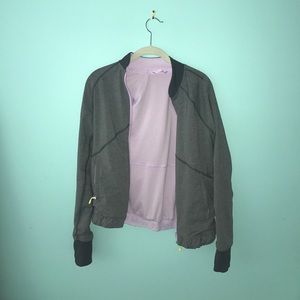 Reversible purple and grey Ivivva Jacket