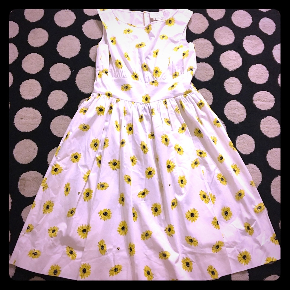 Kate Spade daisy dot dress