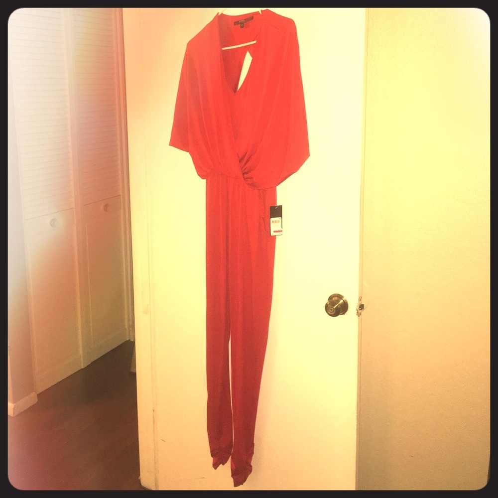 Guess brand- Red jumpsuit