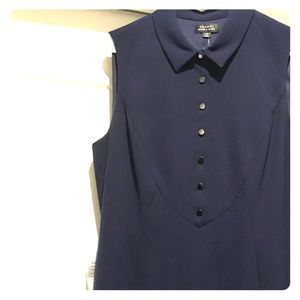 Women's Tahari Navy Blue Dress