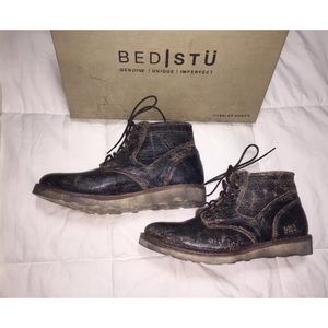 bed stu force plain toe boot