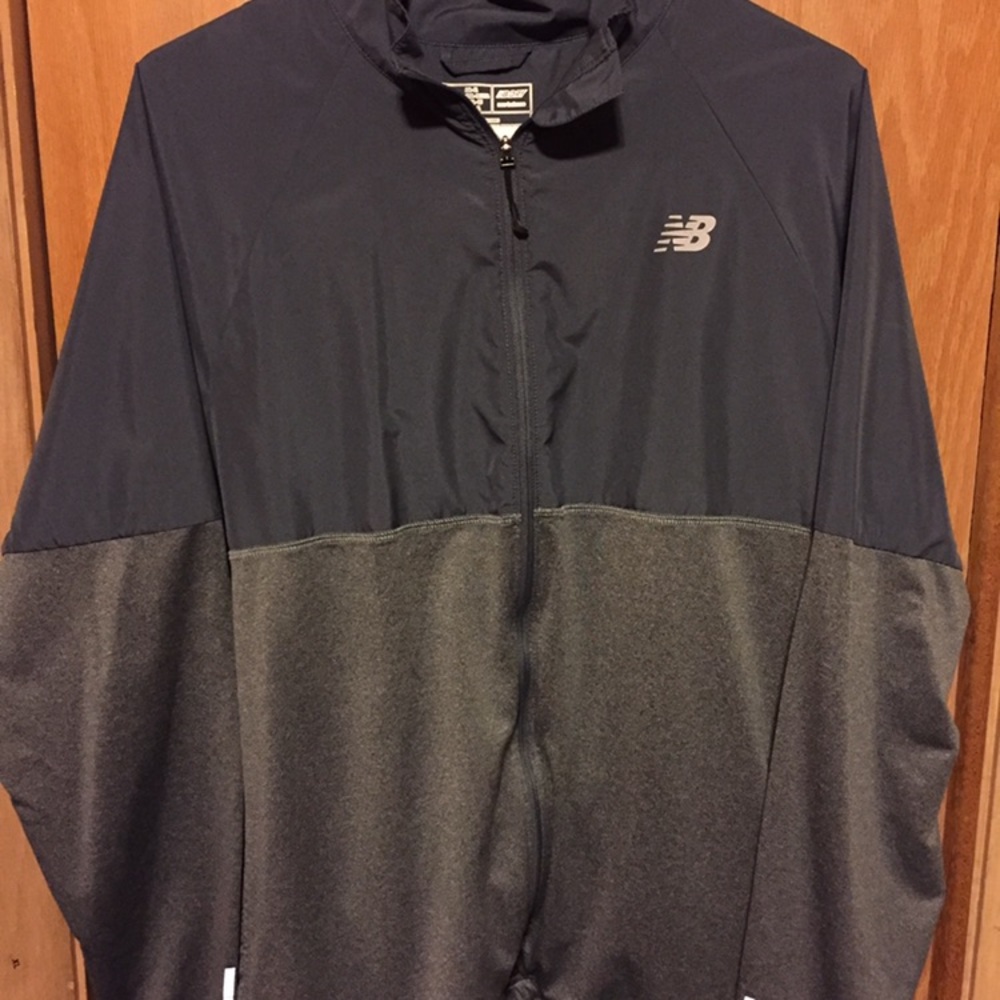 New Balance light zip up jacket