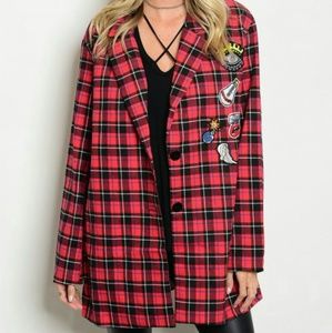 🔥 New Red Black Jacket🔥