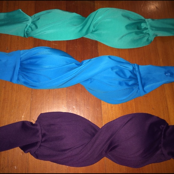 BANDEAU BRAZILIAN BIKINI TOPS - Picture 4 of 5