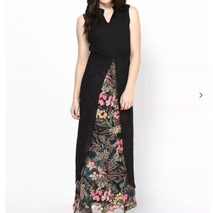 Bful black maxi dress size M