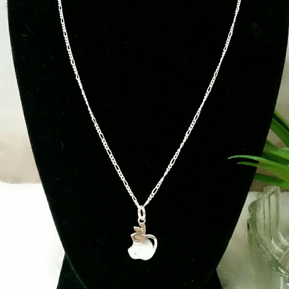 Apple Charm Necklace