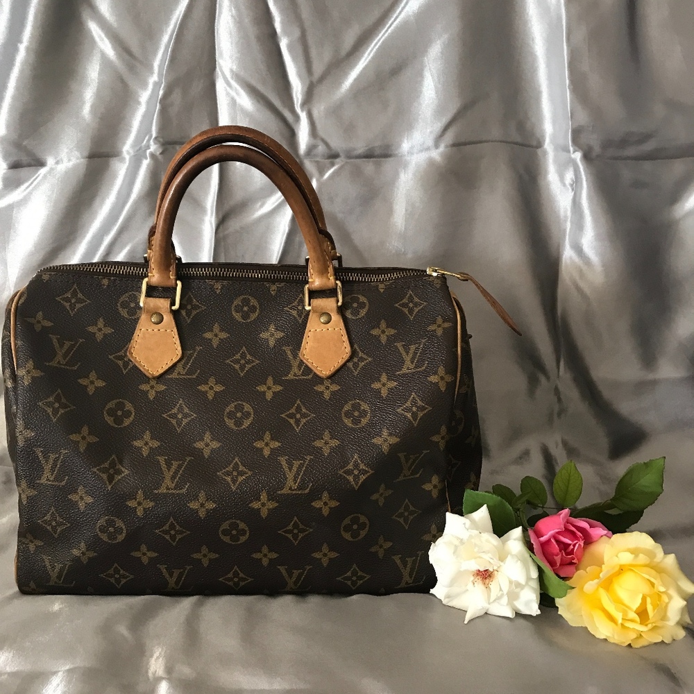 Pre owned Louis Vuitton Monogram Speedy 30
